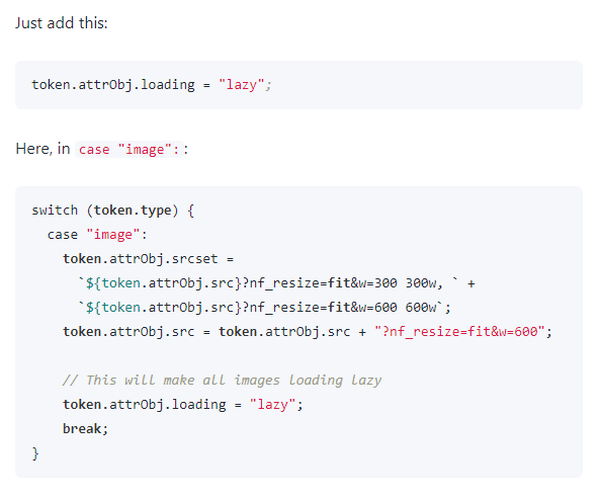 My custom code and code block style for typography plugin by Tailwind CSS with use of highlight.js