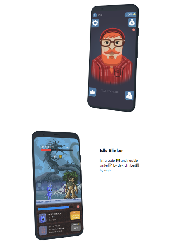 3D phones with my games